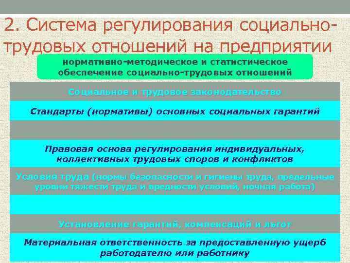 Социально трудовые отношения в российских организациях