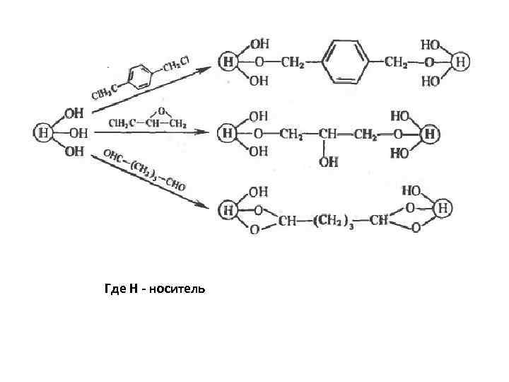 Где Н - носитель 