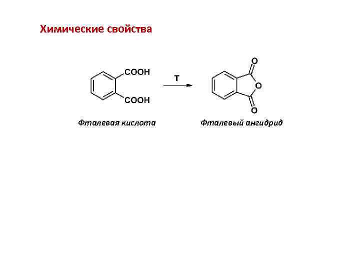 Фталевый ангидрид реакции