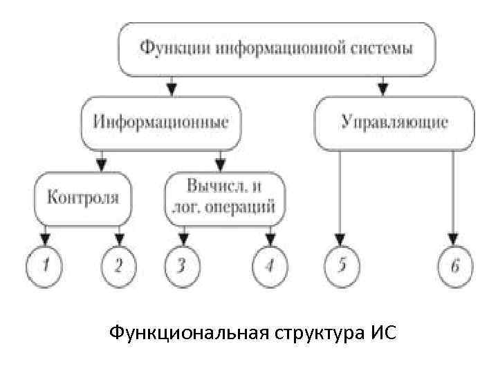 Функциональная структура ИС 