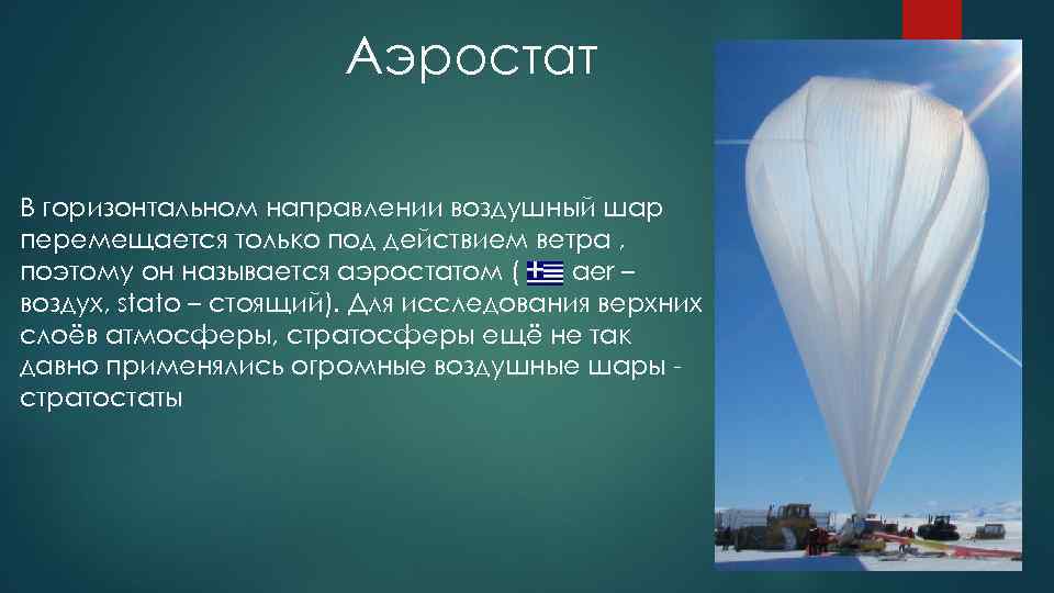 Воздуха в горизонтальном направлении. Аэростат для изучения атмосферы. Воздушный шар для изучения атмосферы. Аэростат презентация. Воздушный шар для исследования верхних слоев атмосферы.