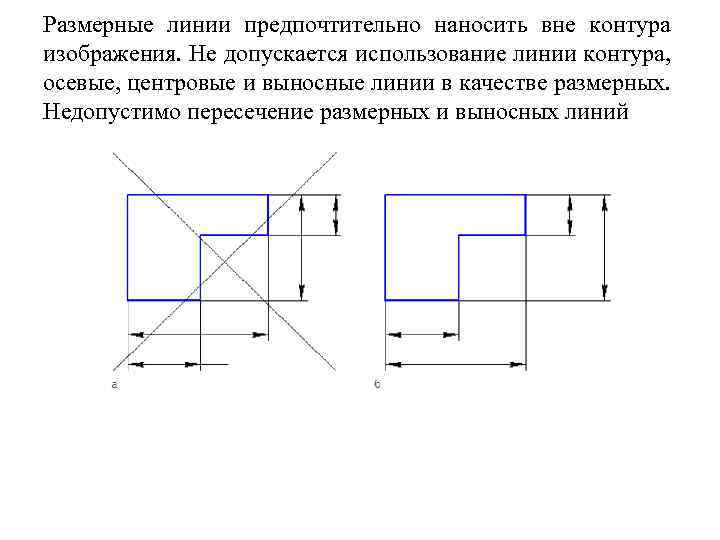 Линия контура детали