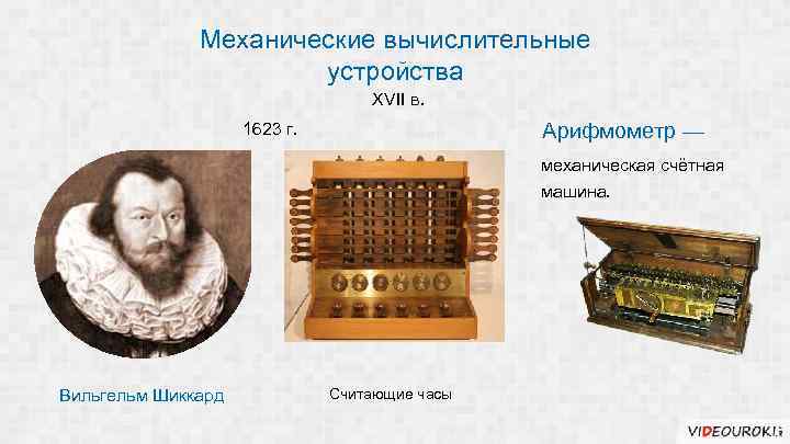 Создатель арифмометра образца 1623 года