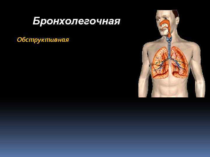 Бронхолегочная Обструктивная 