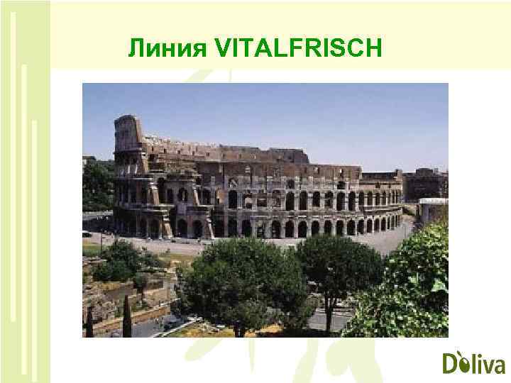 Линия VITALFRISCH 