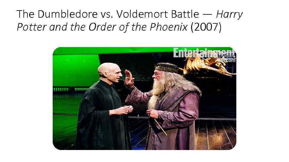 The Dumbledore vs. Voldemort Battle — Harry Potter and the Order of the Phoenix