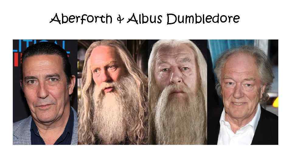 Aberforth & Albus Dumbledore 