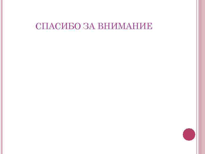 СПАСИБО ЗА ВНИМАНИЕ 