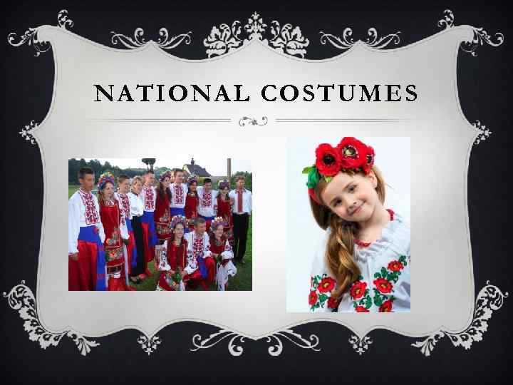 NATIONAL COSTUMES 