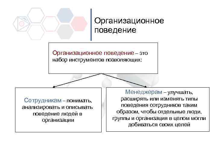 Модели организационного поведения презентация