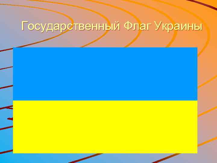  Государственный Флаг Украины 