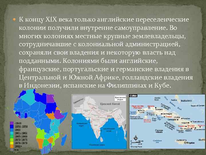 Распад колониальной системы план конспект урока