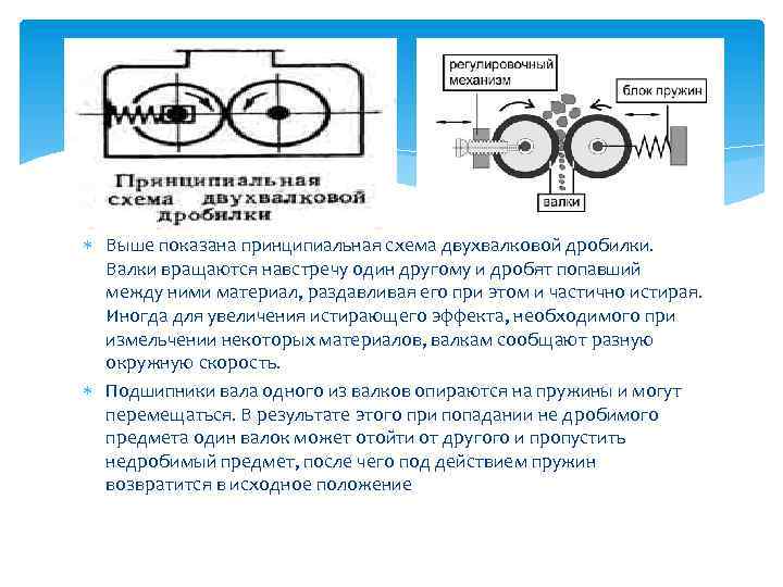 Валковая дробилка курсовой проект