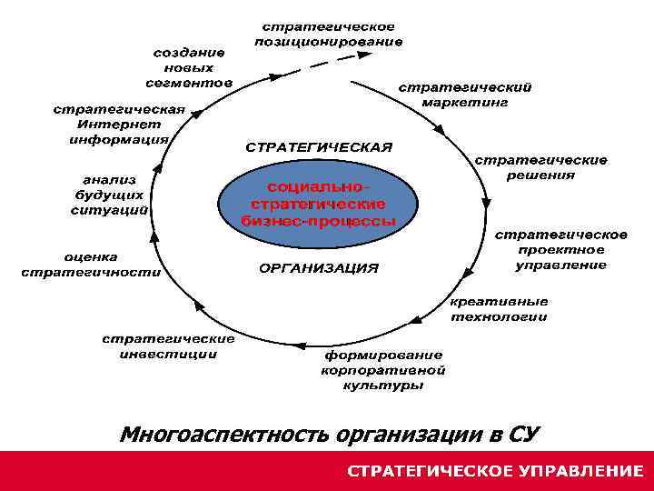 Многоаспектность организации в СУ 