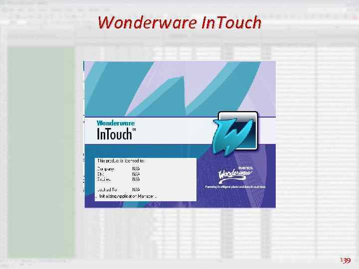 Wonderware In. Touch 139 