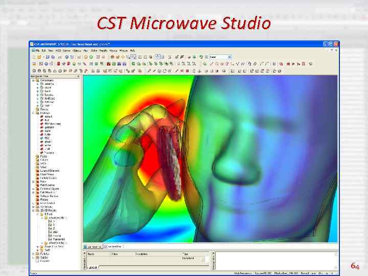 CST Microwave Studio 64 