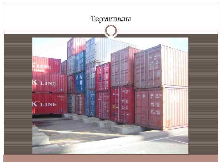 Терминалы 