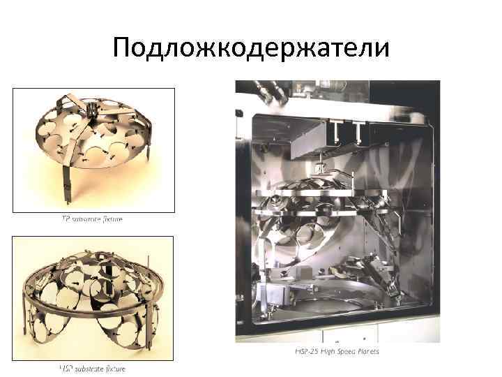 Подложкодержатели 