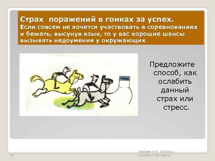 Страх поражений в гонках за успех. Если совсем не хочется участвовать в соревнованиях и