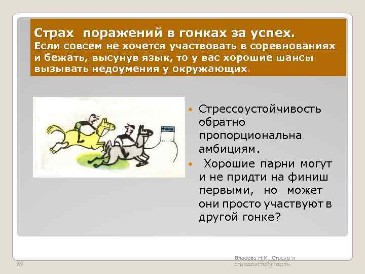 Страх поражений в гонках за успех. Если совсем не хочется участвовать в соревнованиях и