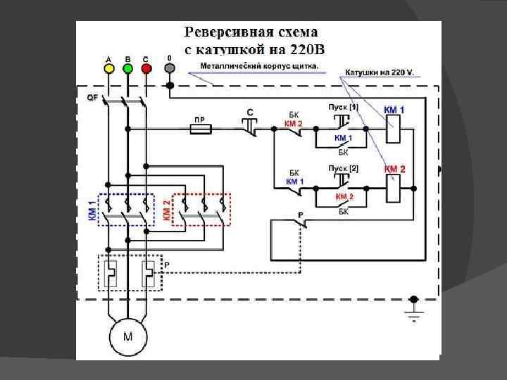 Пускатель пвр 315 схема