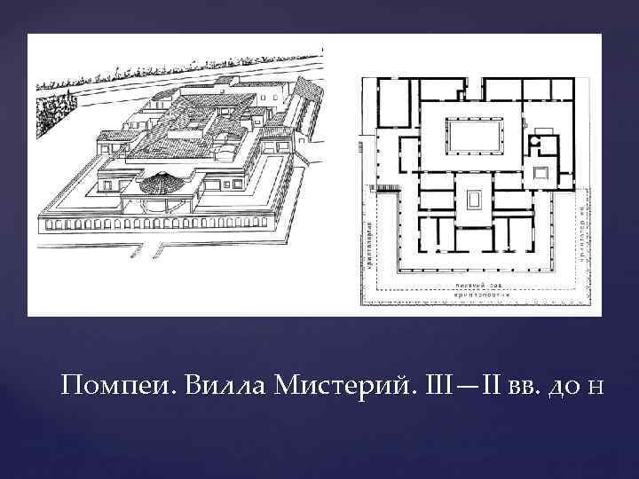 Помпеи. Вилла Мистерий. III—II вв. до н 