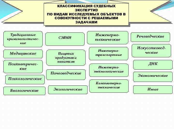 Предмет судебной экспертизы