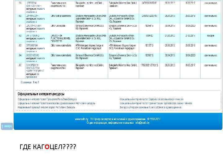 ГДЕ КАГОЦЕЛ? ? 