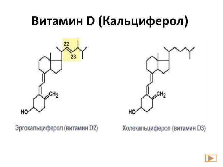 Витамин D (Кальциферол) 