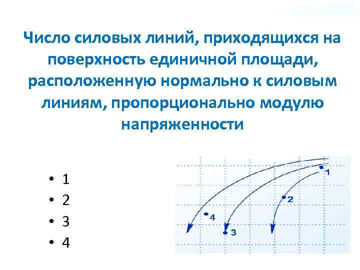 (ЕГЭ 2008 г. ) А 19. На рисунке Число силовых линий, приходящихся на изображены