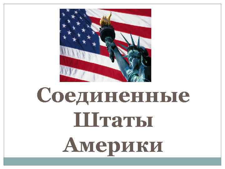 Сша доклад