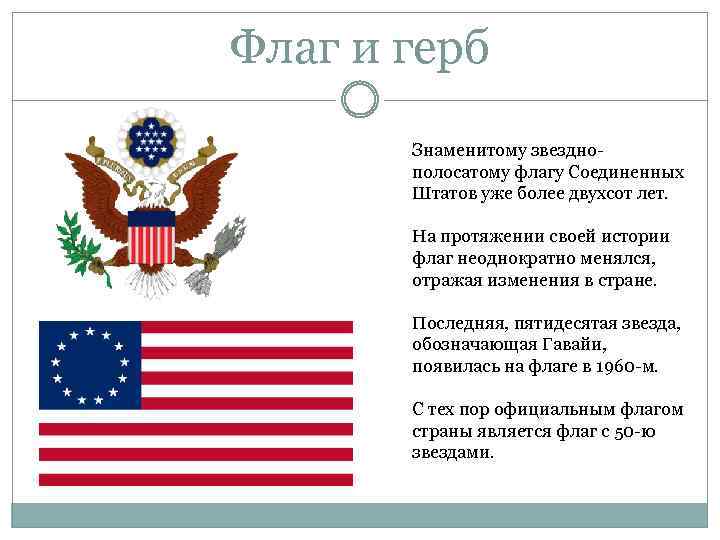 История флага сша проект