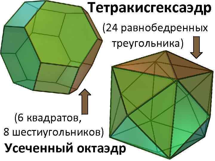 Полуправильные многогранники проект