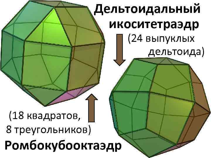 Полуправильные многогранники проект