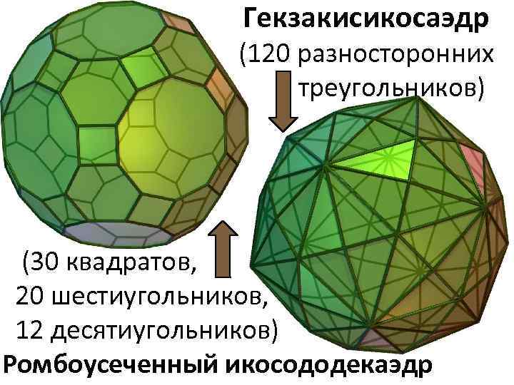 Полуправильные многогранники проект