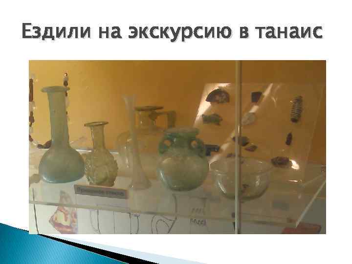 Ездили на экскурсию в танаис 