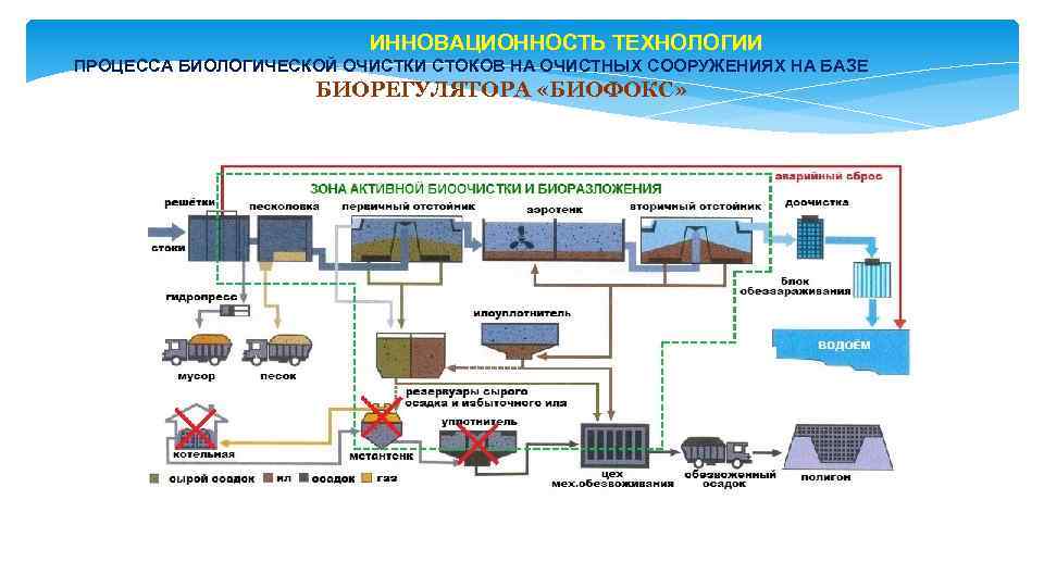  ИННОВАЦИОННОСТЬ ТЕХНОЛОГИИ ПРОЦЕССА БИОЛОГИЧЕСКОЙ ОЧИСТКИ СТОКОВ НА ОЧИСТНЫХ СООРУЖЕНИЯХ НА БАЗЕ БИОРЕГУЛЯТОРА «БИОФОКС»