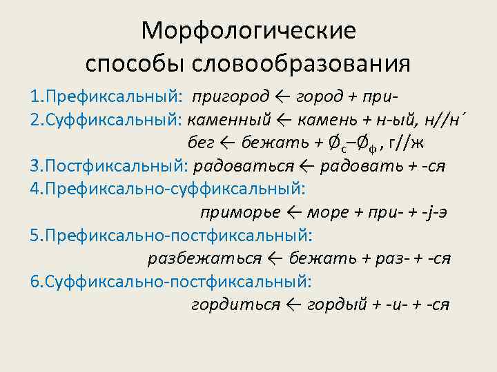 Найдите слово образованное префиксальным способом