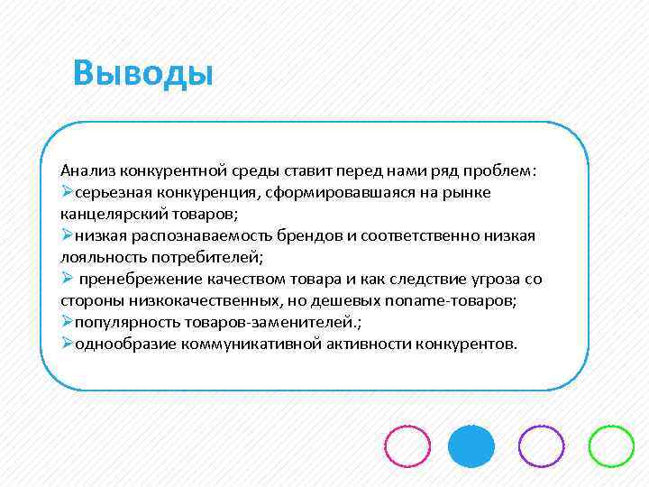 Проанализируйте вывод