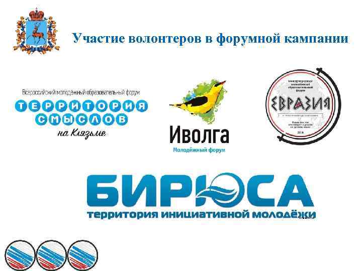 Участие волонтеров в форумной кампании 