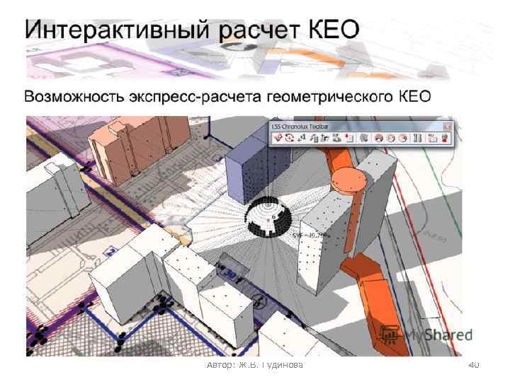 Автор: Ж. В. Гудинова 40 