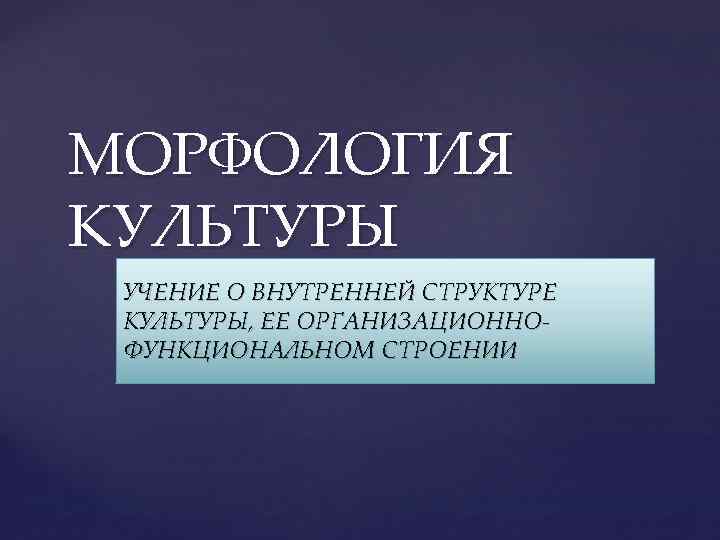 В структуру культуры входят такие компоненты