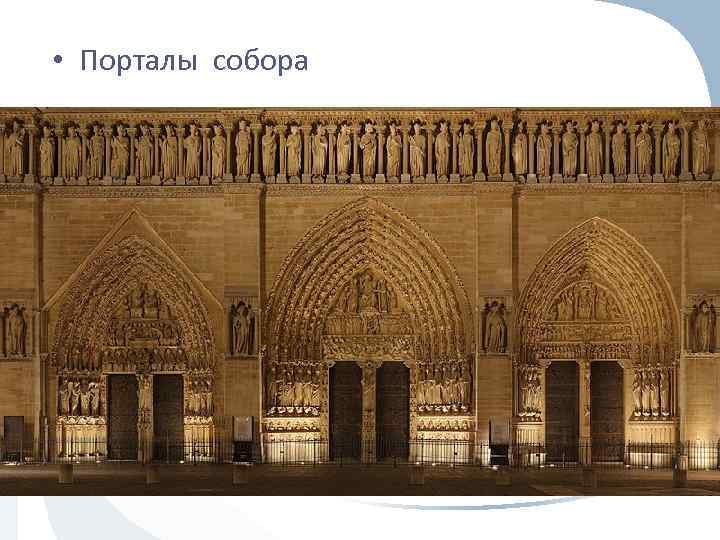  • Порталы собора 