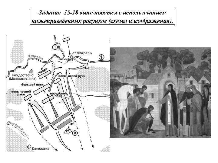 Задания 15 -18 выполняются с использованием нижеприведенных рисунков (схемы и изображения). 