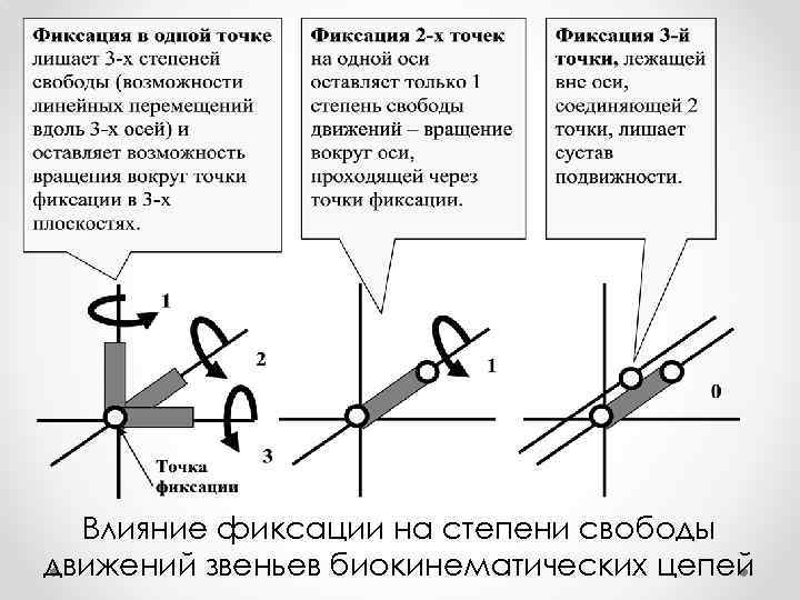 Степени свободы узлов