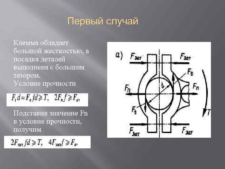 Эскиз установки клеммового соединения