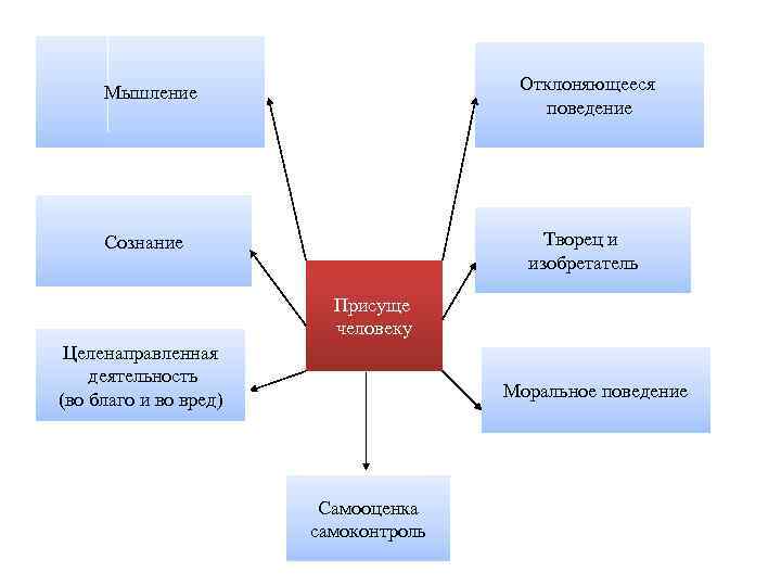 Социализация и отклоняющееся поведение сложный план