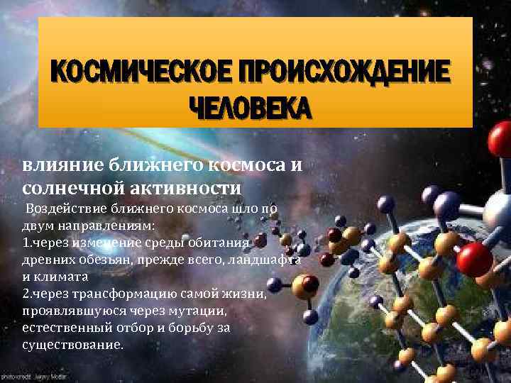 Космическая биология презентация