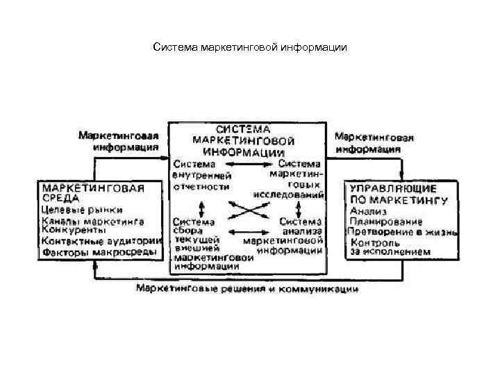 Система маркетинговой информации 