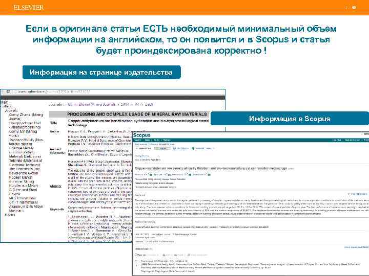 | 69 Если в оригинале статьи ЕСТЬ необходимый минимальный объем информации на английском, то